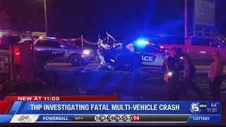 Fatal multivehicle crash on Chapman Highway in Knoxville