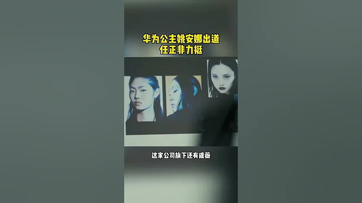 华为公主姚安娜出道，任正非力挺 - 天天要闻