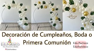 DECORACIÓN DE COMUNIÓN DE NIÑA🎈IDEAS PARA DECORAR🎈 