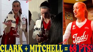 Caitlin Clark & Fever Go Crazy in Tunnel After Clinching Playoff Spot vs Sun 🔥❤️