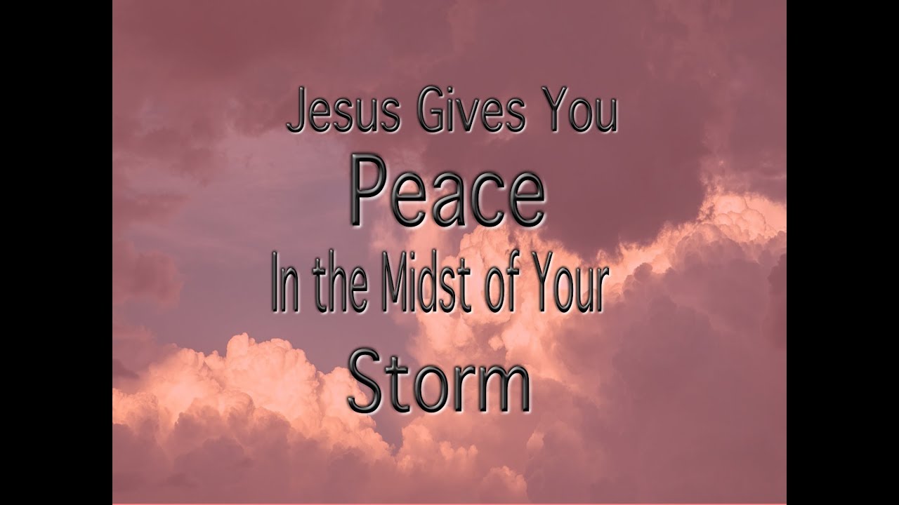 Peace In the Midst of Your Storm | Pastor Gloria J Pollard - YouTube