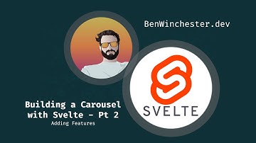 Build an Image Carousel with Svelte - Part 2 (Adding features)