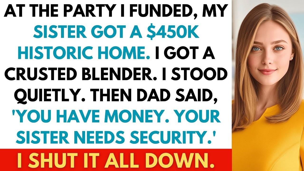 Parents Gave My Sister a $450K Property at Dinner  I Got a Gift Card  So I Called the Bank Mid Bit