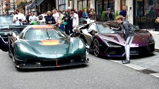 Supercars in London May 2024