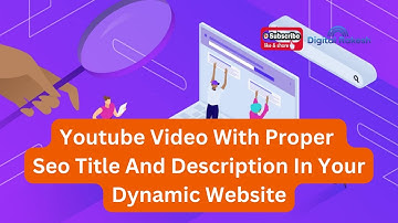 How To Add Youtube Video With Proper Seo Title And Description In Your Dynamic Website