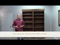 Bookcase Wallbed Demonstration - Wilding Wallbeds, St. George, Utah