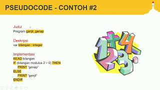 Penjelasan LENGKAP Pseudocode dan Flowchart - Algoritma Pemrograman Dasar