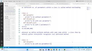 Cloud Automation Using Terraform With Python  Session 31 Method overloading,method overrding
