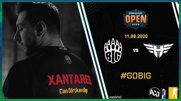 Xantares Askerden Yeni Gelmiş Gibi Oynuyor! / BIG vs. Heroic / DreamHack Open Summer 2020 EU