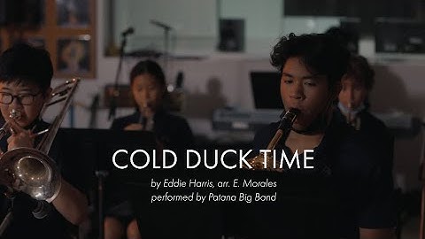 Cold Duck Time - Eddie Harris, arr. E. Morales