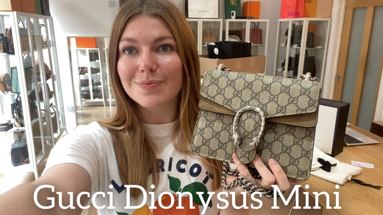 Dionysus mini top handle bag