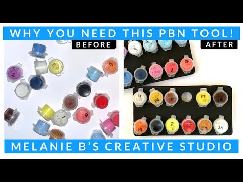 Paint Brush Holder – Paint By Numbers