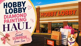Hobby Lobby Diamond Painting Haul | Fall & Christmas | Budget Friendly Crafts | Sweet Gift From Sue