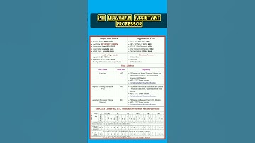 pti librarian assistant professor vacancy 2023 #rajasthan_new_vacancy_2023 #ravi_jobs_point