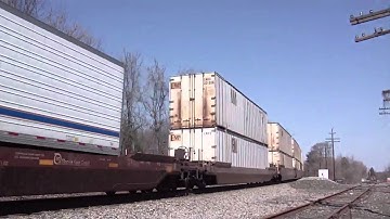 NS 211 in Hi Def at Shenandoah Junction,WV on 3/3/11