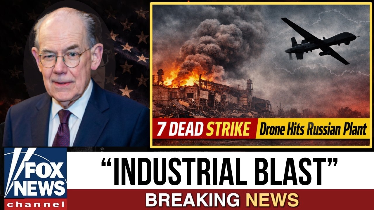 7 DEAD After Ukrainian Drone Hits Smolensk Plant