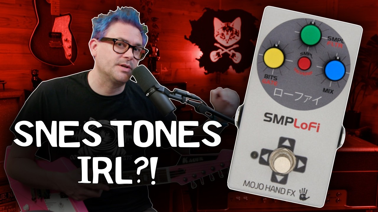 Эта педаль SMPLoFi просто БЕЗУМИЕ 🤯 Ретро-звуки SNES на гитаре!