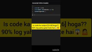 JavaScript map vs forEach Difference | forEach Returns undefined