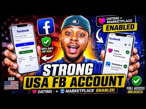 How to Create Strong USA/Foreign Facebook Account Without Ban (Dating + Marketplace Enabled)