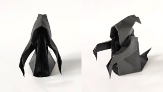 Origami GHOST by Anibal Voyer | How to make a paper ghost