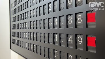 ISE 2023: Vestaboard Shows Spinning-Flap-Style Smart Messaging Display, Discusses Use Cases