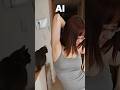 着替え中のママと後ろ向きのすずまろを動かしてみた