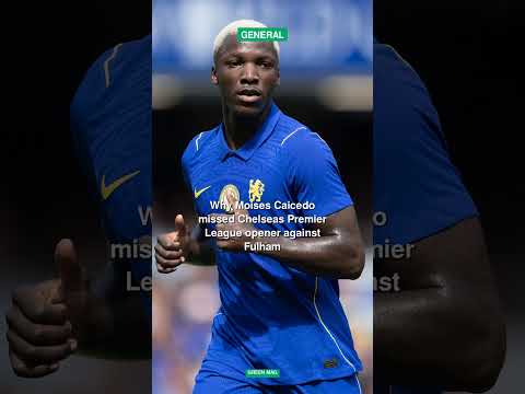 Why Moises Caicedo missed Chelsea’s Premier League opener against Fulham