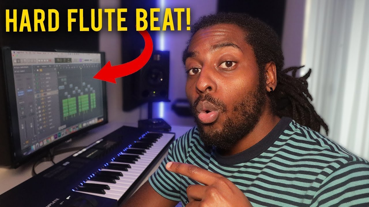 I MADE A HARD FLUTEY TRAP BEAT (How to Make Beats For DaBaby) + Q&A