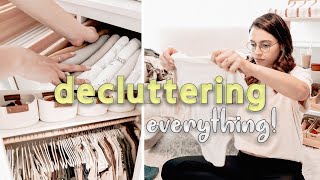 motivational DECLUTTER + ORGANIZE + CLEAN with me | house updates 2022