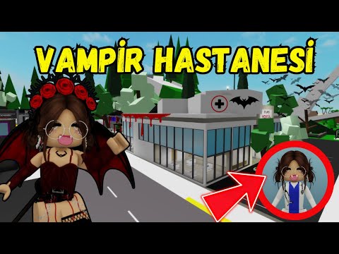 BROOKHAVEN'DA VAMPİR HASTANESİ😊AYŞEM ECE ARI💥ARIGİLLER🐝ROBLOX BROOKHAVEN🏡RP