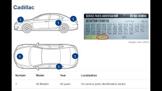 How to find color code for Cadillac? Simple way to fix car scratches