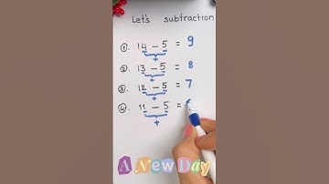 Let’s subtraction numbers #shorts #abc #learning #maths #thinking #viralvideo