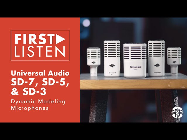 First Listen: Universal Audio SD-7, SD-5, & SD-3 Dynamic Modeling Microphones class=