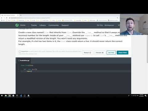 Treehouse Python frustration.py explained