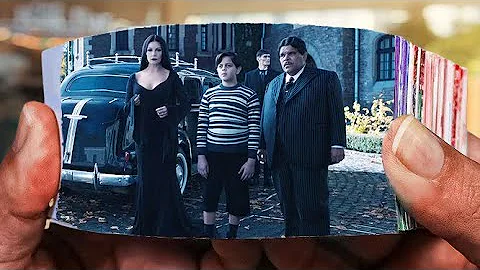 Morticia Says Goodbye To Wednesday Flipbook Cinema