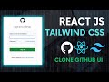 Building github Signin page using Tailwind CSS #tailwindcss #tailwind