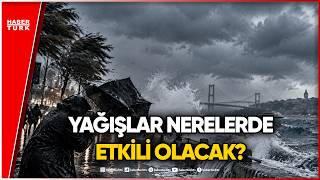 Dikkat! AKOM'dan İstanbul İçin Peş Peşe Sağanak Uyarısı!