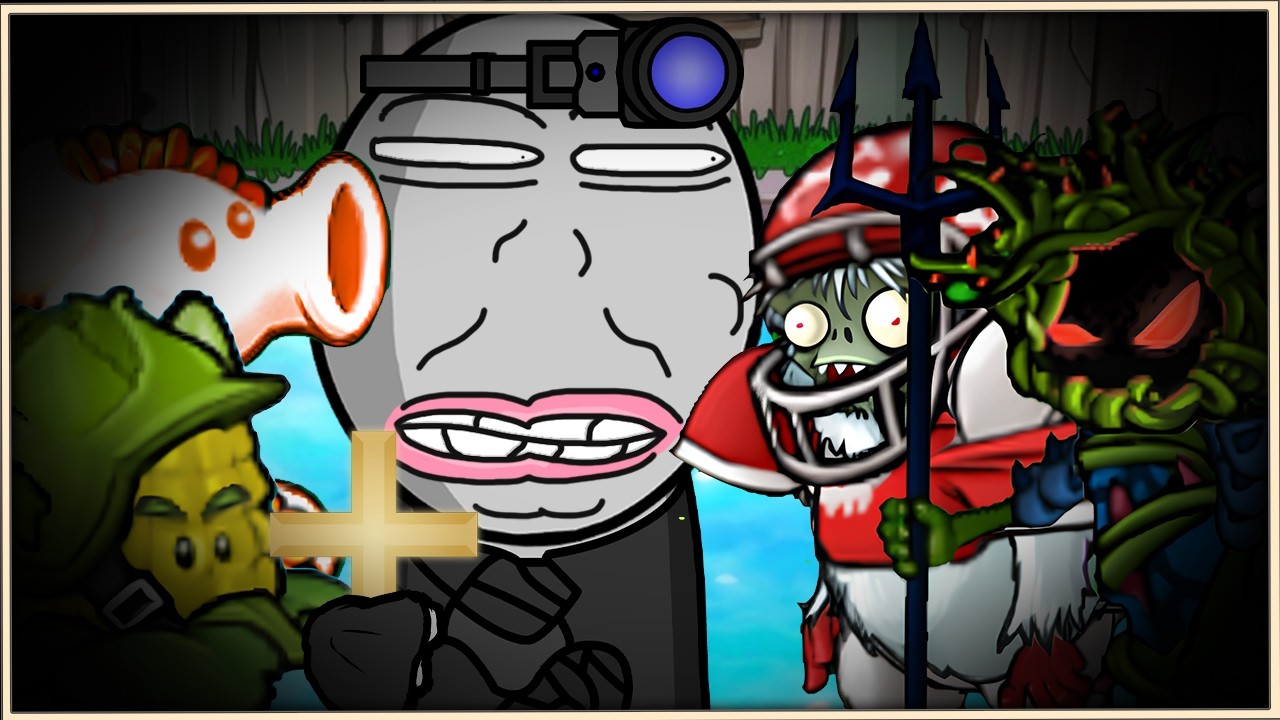 ÖKÜZ GİBİ CANI OLAN YARATIK VE FUTBOL KASKLI YETİ ?!  | PVZ Hybrid Remastered   [Canlı Yayın]