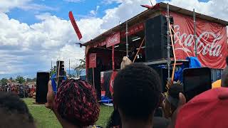 Kali Dii performing_ Ride my lane_At Goroka Show 2025.