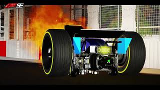 When Silence Falls On A Race Track... | Formula Space Engineers Short Film
