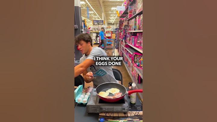 WE COOKED A MEAL INSIDE OF WALMART!