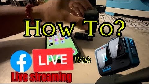 How to Live Stream Facebook with GoPro9/10/11/12 ~Step~by~Step (Tutorial)