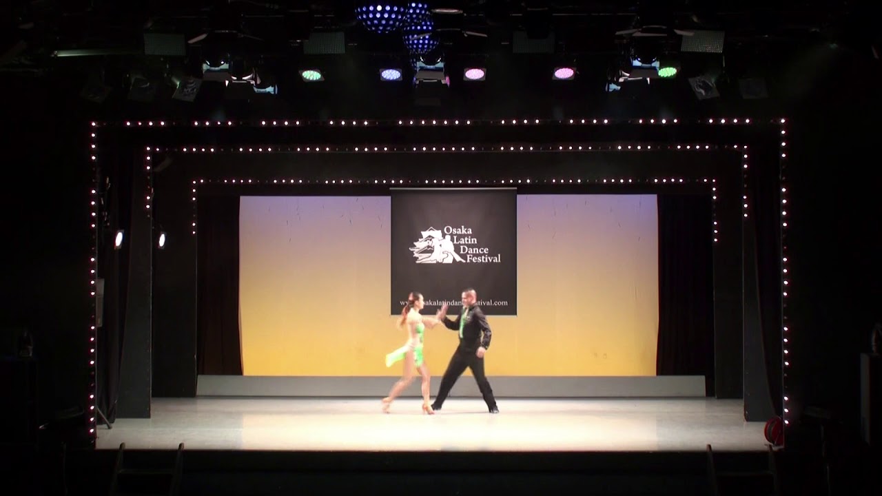 2017 Osaka Latin Dance Festival - Lenny & Mio Salsa