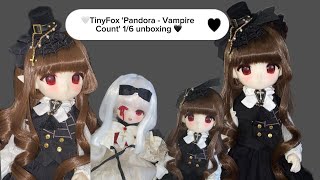 TinyFox 'Pandora - Vampire Count' 1/6 unboxing from @kikagoods