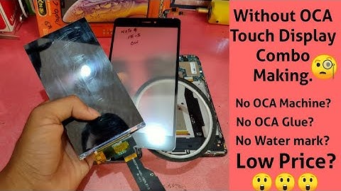 Touch Display Folder Making || Make Combo Without Watermark || Without OCA Machine.