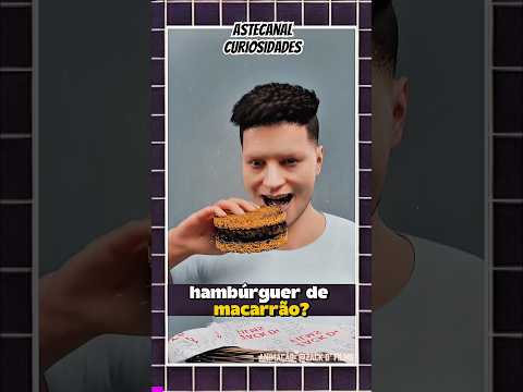 Como surgiu o Hambúrguer de macarrão #fyp #curiosidades