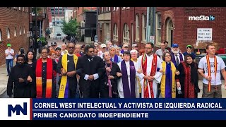 Cornel West, intelectual y activista de izquierda radical primer candidato independiente