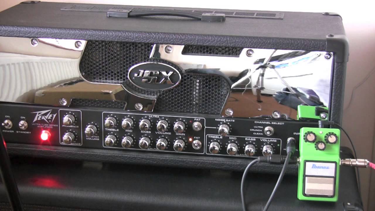 Ibanez TS9 With Peavey JSX 120 Head On Crunch Chanel - Pure Metal