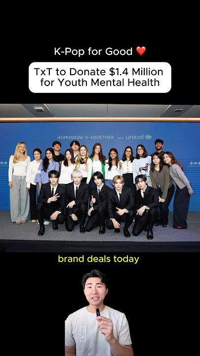 K-pop For Good ❤️ #TXT #MentalHealthAwareness #TogetherForTomorrow #mentalhealth #tomorrowxtogether