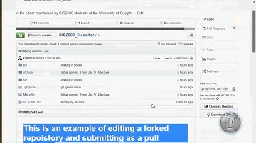 Github: Forking, Cloning, Committing, and Pull Requests